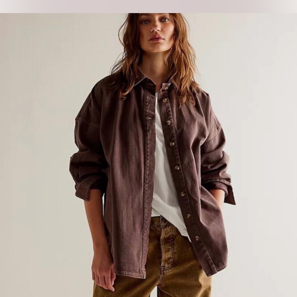 NWOT free People We the Free Silverado Shirt